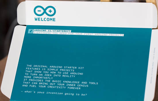 Arduino Starter Kit Message